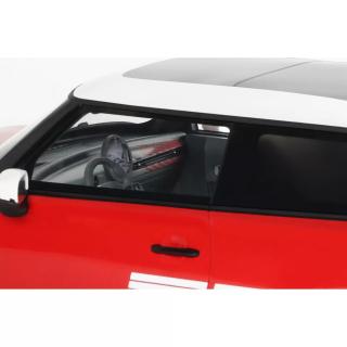 Mini Cooper JCW 1965 Victory Edition Chili Red 2026 OttO mobile 1:18 Resinemodell (Türen, Motorhaube... nicht zu öffnen!)